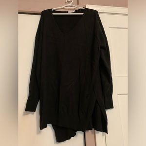 Chicsoul  black tunic sweater 3x